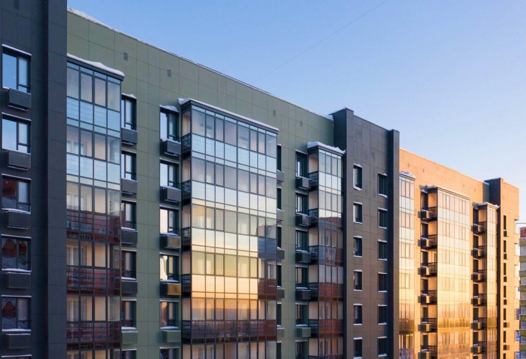 Остекление жилых комплексов