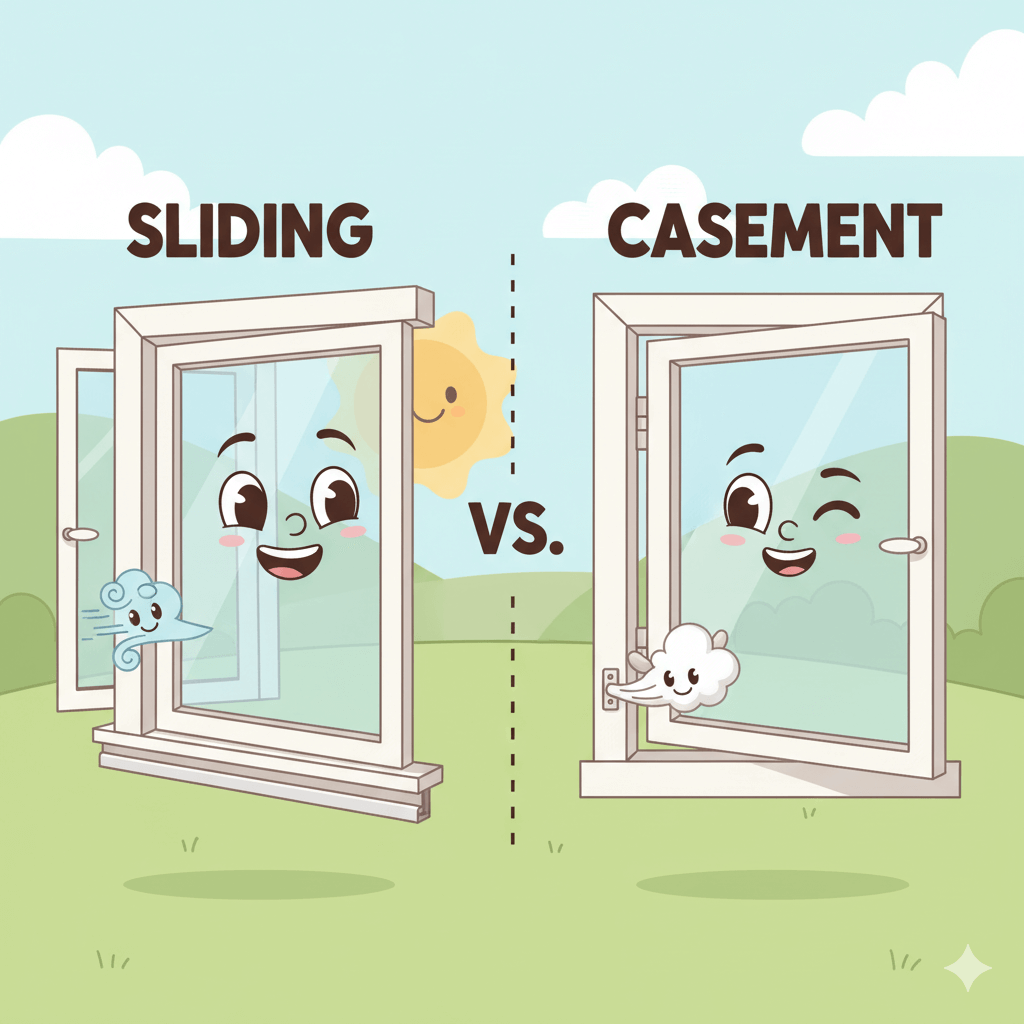Раздвижные vs распашные окна: что выбрать для дома в Испании