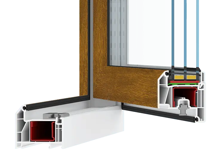 Ламинация со стороны фасада