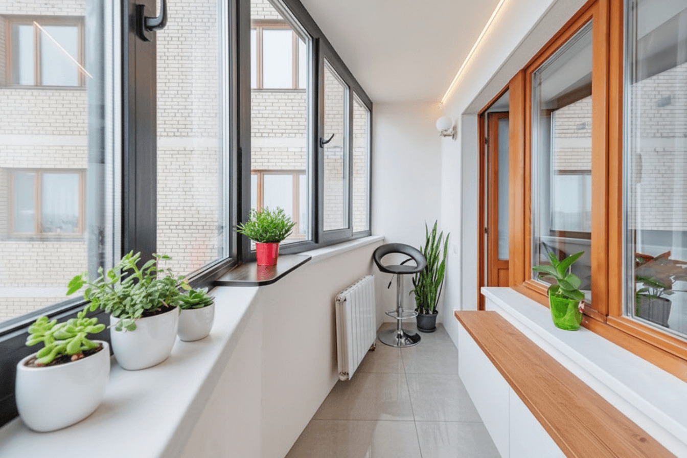 Остекление лоджии с VentanasFraktal