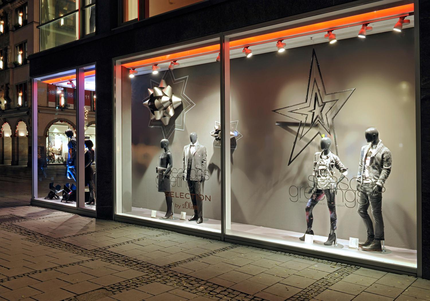 Панорамные витрины для магазинов