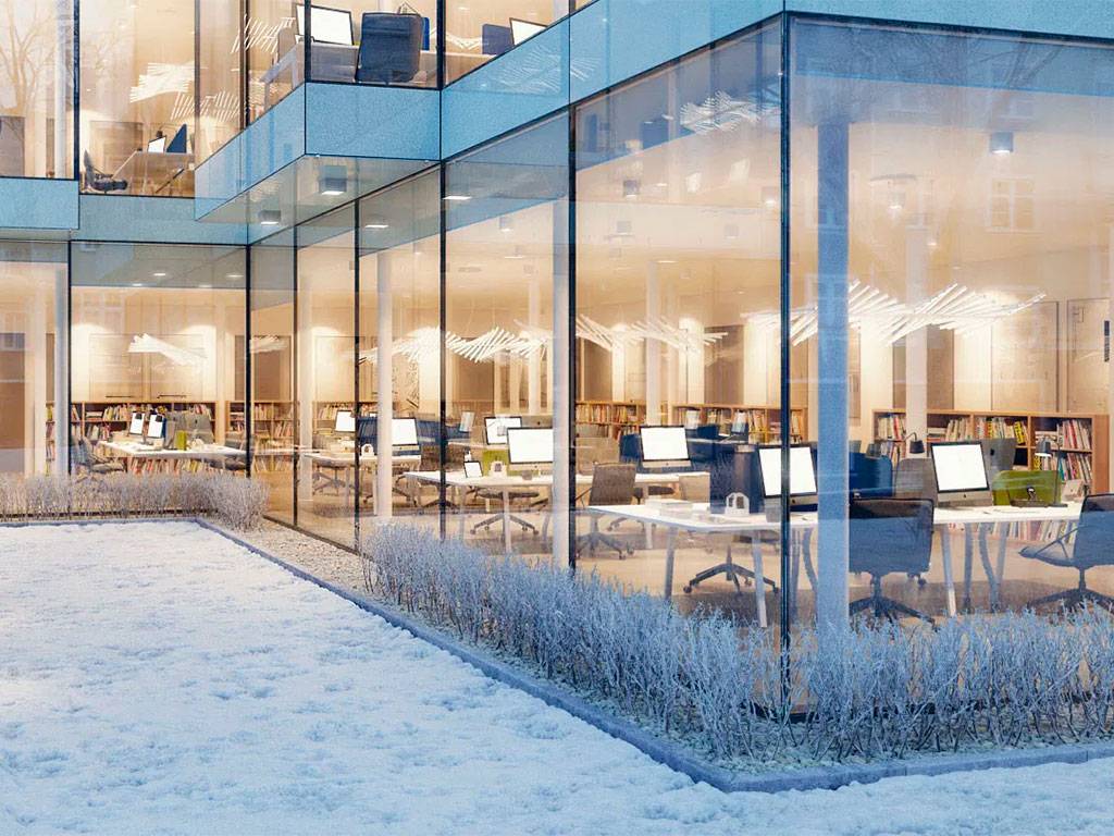 Фасадное остекление торговых центров